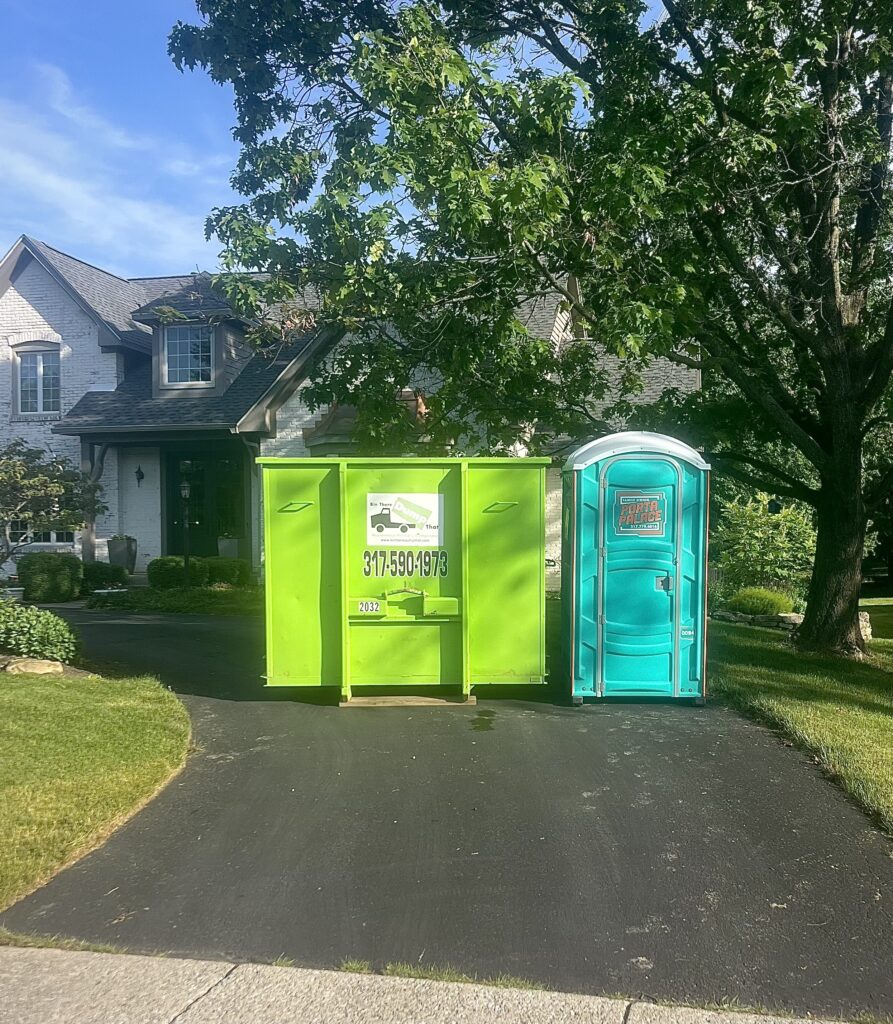 Dumpster and Portable Restroom